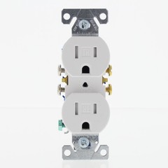 Eaton TR270W White Tamper Resistant 15A Duplex Receptacle Outlets 10-pack