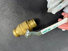 LOT {6} 1″ Ball Valves P X P; {4} 1″, {1} 3/4 {1} 1-1/4 Full Port Made in Italy