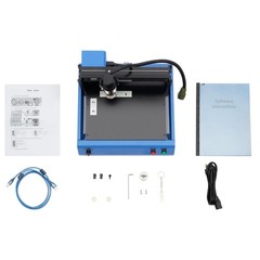 110V 400W Electric Marking Machine 200x150mm Metal Nameplate Engraver Windows