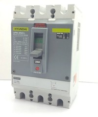 Hyundai UPB 250L Molded Case Circuit Breaker 200 Amps 3 Pole