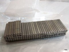 104pcs 35x1mm Super Strong Block Fridge Magnets Rare Earth Neodymium