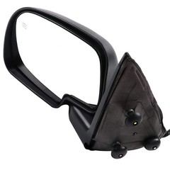 Black L&R Side Mirrors 01-02 Chevy Silverado 1500 HD Heated Manual Folding