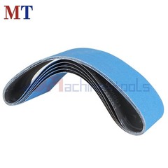 5 Pack 4 Inch X 36 Inch 120 Grit Premium Zirconia X-Weight Sanding Belts