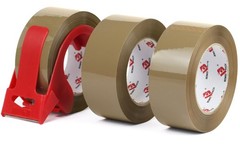 Heavy Duty Brown Packing Tape with Dispenser, 2.6 mil, 1.88 inch x 110 Yards …