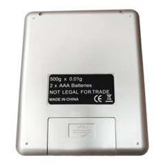 500g/0.01g Grain Gram Digital Scale Jewelry Gold Silver Coin Pocket Size Herb