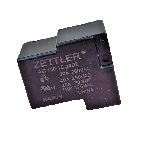 AMERICAN ZETTLER AZ2150-1C-24DE Relay 24VDC 40(NO)/30(NC)A SPDT 31.8×26.9×19.1mm