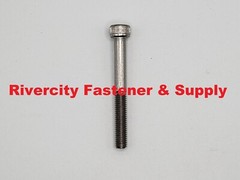 M5-0.8×45 Stainless Socket Allen Head Bolts M5x0.8 x 45 Screws 5mm x .8 x 45mm
