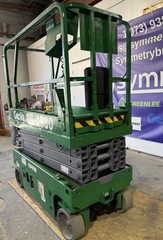 GENIE GS-1930 ELECTRIC SCISSOR LIFT, 534 HOURS, GREATP SHAPE – 26 WORKING HEIGHT