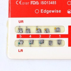 1-100 × 20pcs/kit Dental orthodontic mental bracket brace mini MBT 022 345 hooks