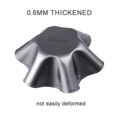 Cielasis 2 Pack 8.5″ Nonstick Large Taco Shell Bowl – 8.5 inches, Black
