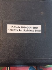 Z-tech SDD-DIN-8HD 1/8 DIN For Stainless Steel – Very Good Condition