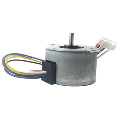 5V DC Stepper Motor Unipolar with 5 Wire Leads, 120Ω Coil, 7.5 Degrees per Step