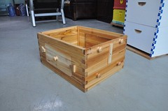 Auto Shed Bee Hives Super Box Beekeeping Hives + 7x Bee Hive Frames Bee Frames