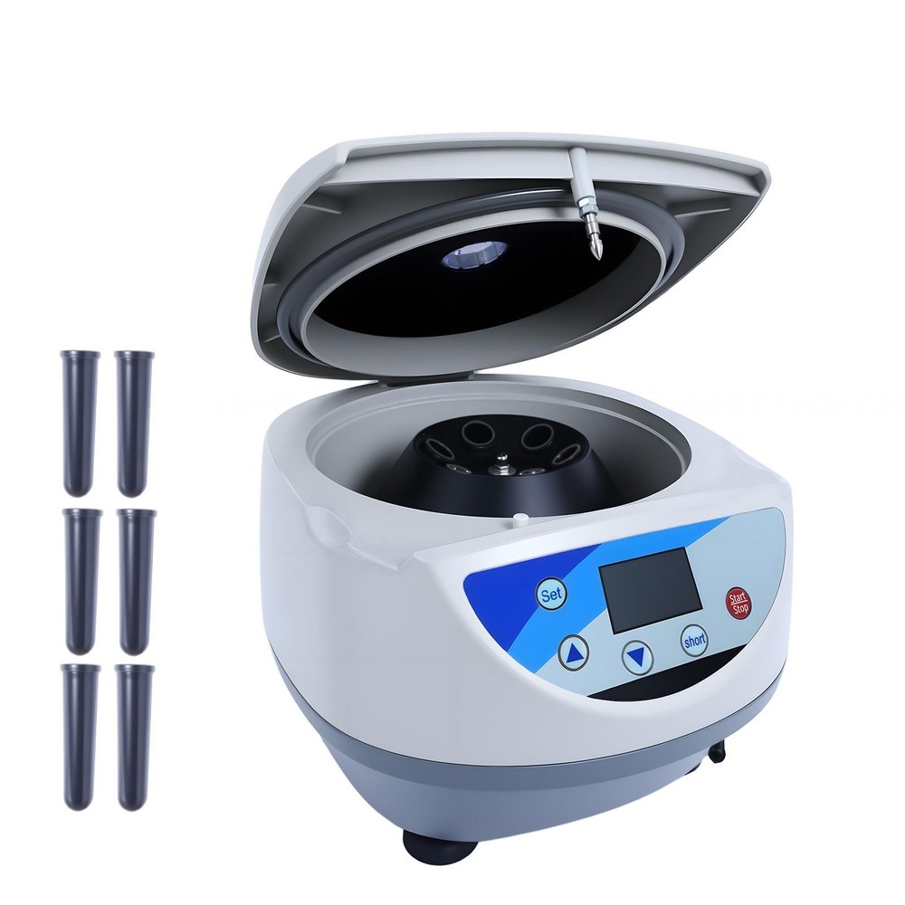 PRP Centrifuge Machine w/6x10ml 110V 500-5000RPM Electric Centrifuge Machine