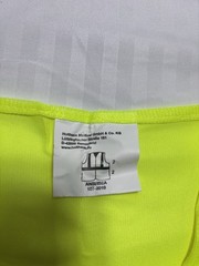 Fluorescent Green Reflective Vest Sleeveless Tops Traffic Run Safety Reflector