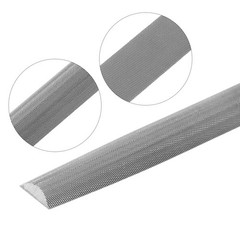 Double Cut Grade High Carbon Hardened Steel Half Round File 8-Inch