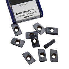 10pcs(1pack) LAMINA CNC insert APMT1604PDTR LT30 PVD Carbide Inserts