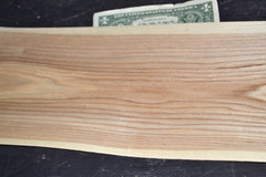 Black Ash Raw Wood Veneer Sheet 6 x 31 inches 1/42nd 42083-83