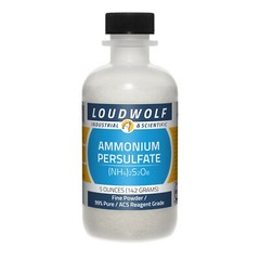 Ammonium Persulfate, 5oz, General Purpose Grade, Sturdy Bottle SHIPS SAME DAY