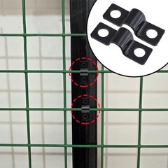 100 PCS U-Shaped Pipe Clamp, 0.24 Inch (6mm) U Bracket Clamps, Wire Shelf Loo…