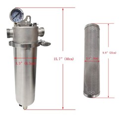 1″ NPT 10″Filter Cartridge Corrosion-resistant Stainless Steel Filter Filtration