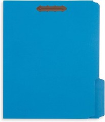 1/3 Cut Reinforced Tab Blue File Folders – 50 Count for Office & Medical Reports