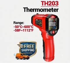 Digital Infrared Thermometer Non-Contact Laser IR Temperature with LCD