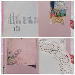 Vintage Style Junk Journal Handmade 86 Pages Women Mother Journal