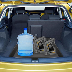 6 Pack Large Auto Oil Drain Pan – 22′ Plastic Oil Catch Pan for Cars & Machinery