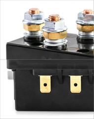 Solenoid Relay, 12V 500A Winch Relay Solenoid Replacement Contactor for 8000-150