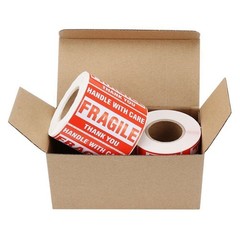 10000 2″x3″ Fragile Stickers Handle with Care Fragile Labels 500/Roll – 20 Rolls