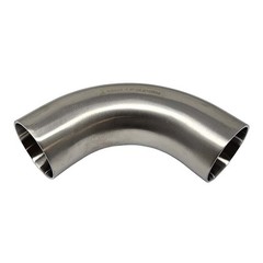1 1/2 Inch Butt Weld Long Radius 90, 304 Stainless Steel