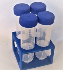 Plastic Rack Stand For 50 ml 30 mm Jumbo Test Tube Centrifuge Tubes Lab Bench