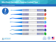 Mini Root Elevator Luxating Elevators PDL Root Elevators 7pcs ARTMAN
