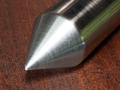 (1) Bardons & Oliver N307 Live Center Straight Shank W/ SKF 7203 7204 Bearings