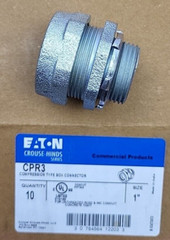 1″ Compression Connector Malleable Iron Type Rigid Eaton Crouse-Hinds CPR3 10/PK