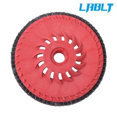 LABLT 10 Pack 4-1/2″ × 7/8″ 80 Grit T29 Ceramic Flap Sanding Disc 13300 RPM