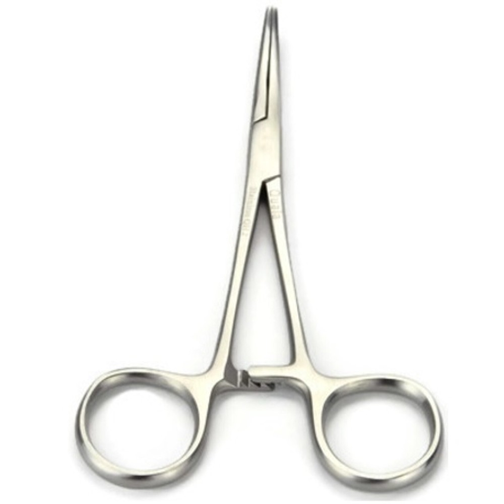 Quala QH2 Hemostat Kelly Curved 5.5″ Economical Version