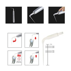 Dental Hygiene Air Scaler Handpiece Fit Kavo Endo Irrigation Tips 4Hole po