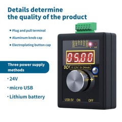 New 4-20mA 0-10V Voltage Digital Signal Generator 0-20mA Current Transmitter USA