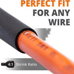 Waterproof Marine Grade Heat Shrink Tubing 4:1 Ratio Wire Dual Wall Adhesive Kit
