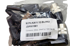 Lot 7 PCS Lumberg 725164-WKV 50/6 Elbow Connectors 5Pos M16, IP40/UL94