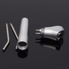 Dental 3 Way Air Water Spray Triple Syringe Handpiece w/ 2 Nozzles Tips Tubes US