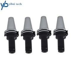 4 Chucks Tool Holder Set W. 4″ Long Gage Length CAT40-ER16 Collet Chucks