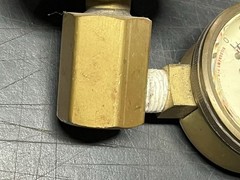 Brass Pressure Gauge 0-4000 PSI And 0-280 KSC Made In USA