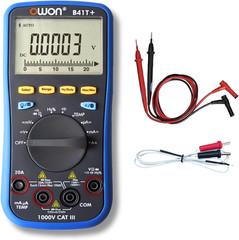 B41T+ 4 1/2 Digital Multimeter True RMS Backlight Test Meter
