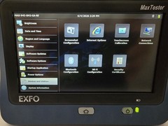 EXFO MAX 945 SM3 EA RF – SM 1310 1550 1625 nm OLTS Test with PM VFL WiFi BT