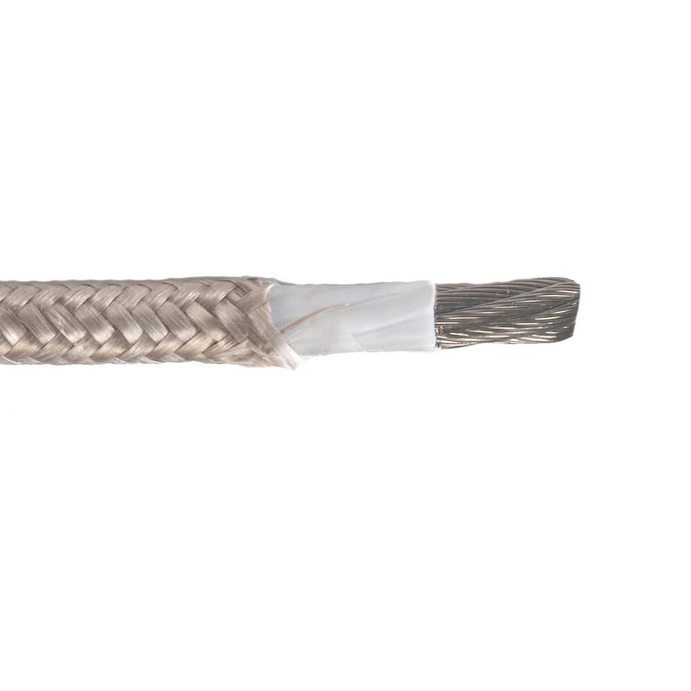 12 AWG Type MG 450°C High Temperature Wire Fiberglass Braid Jacket 600V