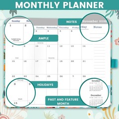 2026 Pocket Planner/Calendar – Weekly & Monthly Planner 2026, JAN 2026 – DEC 202