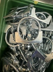 Exhaust Muffler U-Bolt Clamp HEAVY DUTY 2-1/2” QTY 70 Pieces New Zinc